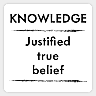 Knowledge - Light Colors Magnet